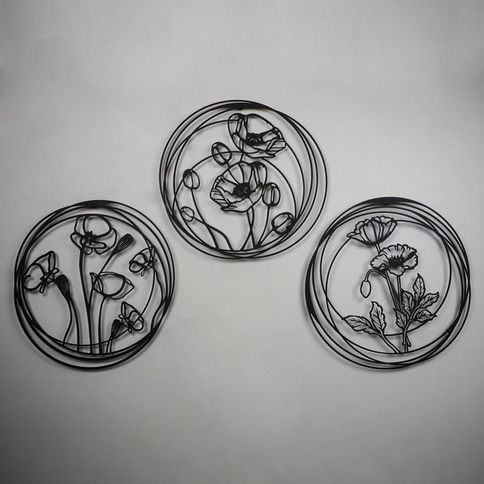 Wallity Poppy Flowers - APT356MS